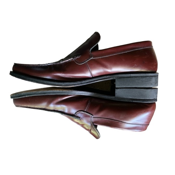 Kenneth Cole New York Chestnut Brown Loafer Mens Size 11.5 Slip On Dress Shoe - Picture 6 of 14